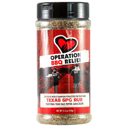 Operation BBQ Relief Texas SPG Rub 11.2 oz