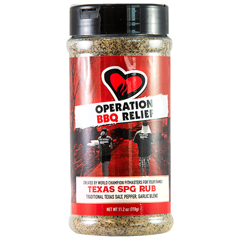 Operation BBQ Relief Texas SPG Rub 11.2 oz