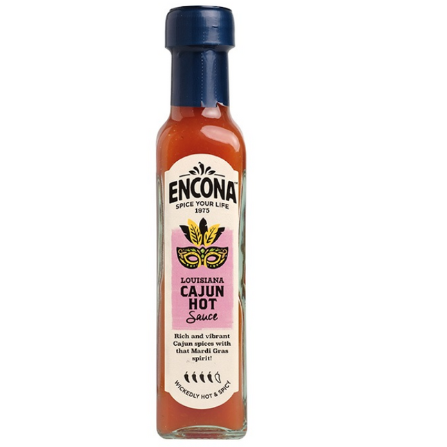 Encona Louisiana Cajun Hot Sauce 142 ml