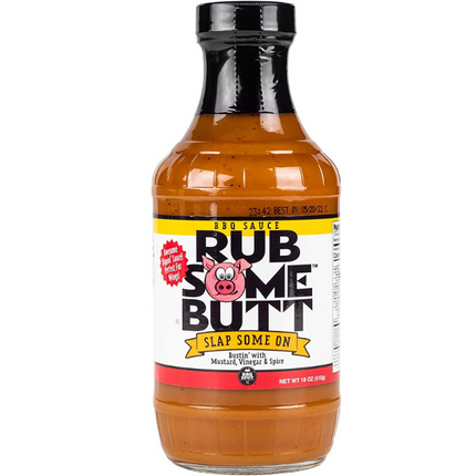 BBQ Spot Rub Some Butt BBQ Sauce 18oz