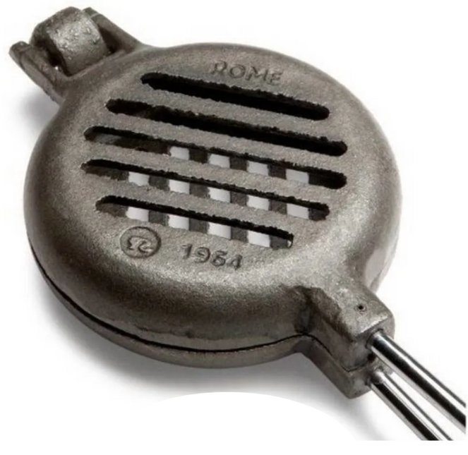 Rome Pie Iron Wilderness Burger Griller