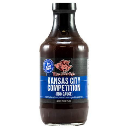 Three Little Pigs Kansas City Competition BBQ Sauce 20.3oz