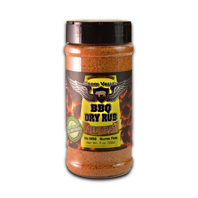 Croix Valley All Meat BBQ Dry Rub 11 oz