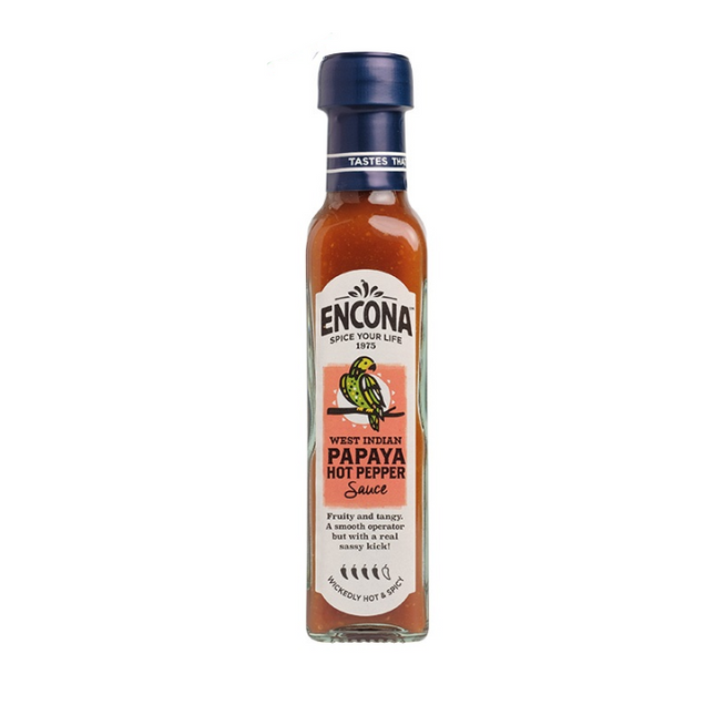 Encona Papaya Hot Pepper Sauce 142 ml