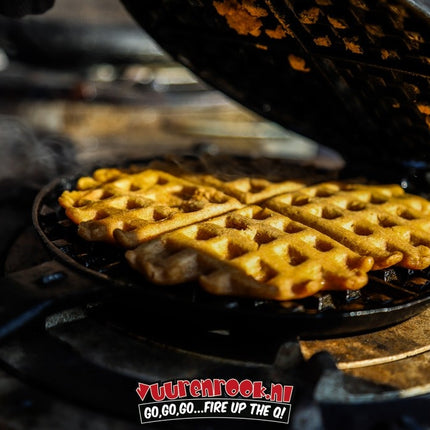 Die Windmühlenwaffel aus Gusseisen