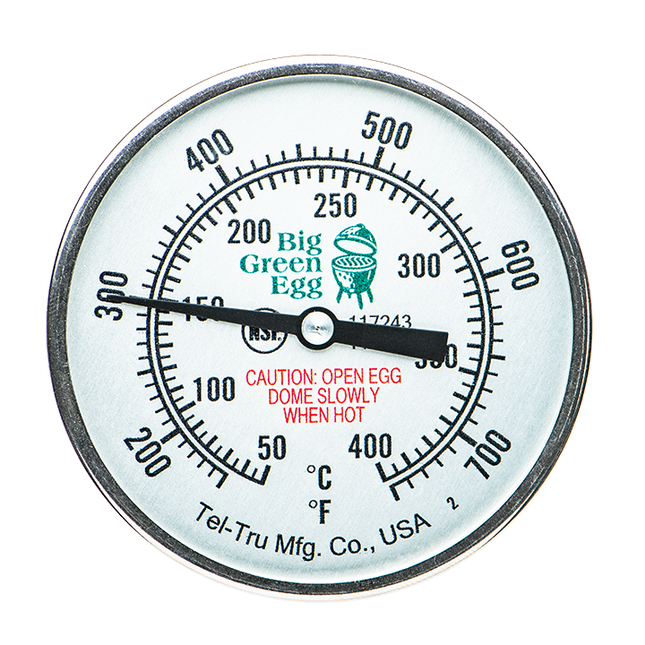 Big Green Egg Thermometer Large, XLarge, XXLarge