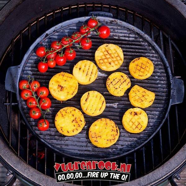 Big Green Egg Gietijzeren Plancha Griddle MiniMax/Small/Medium