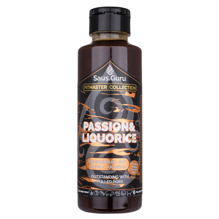 Sauce.Guru Passion &amp; Liquorice Pitmaster Sauce 500 ml