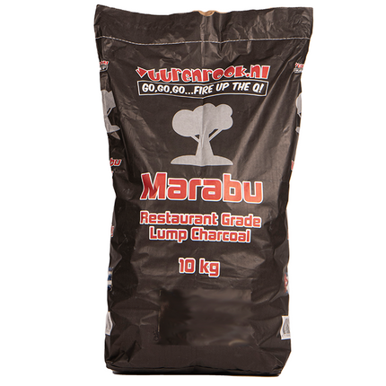 Vuur&Rook Restaurant Grade Marabu Houtskool 10 kg