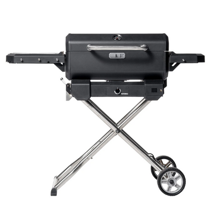 Tragbarer Holzkohlegrill von Masterbuilt mit Sockel