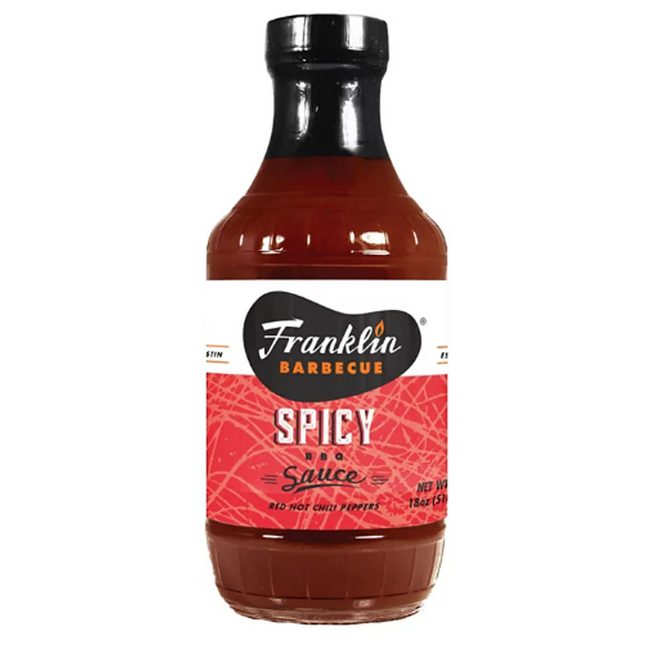 Franklin Barbecue Spicy BBQ Sauce 18 oz