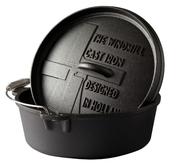 Der Windmill Dutch Oven 6 Quarts ohne Beine