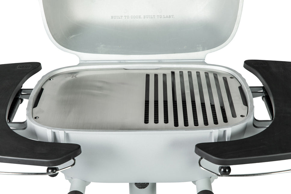 PK360 Edelstahl-Grillplatte mit Schlitz