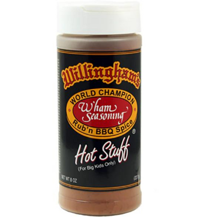 Willingham's Hot Stuff Rub 8oz