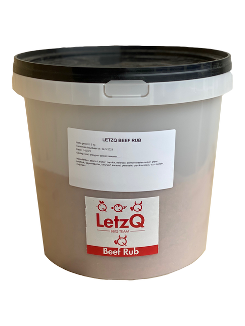 LetzQ Award Winning 180 Beef/Brisket Rub 5 kg