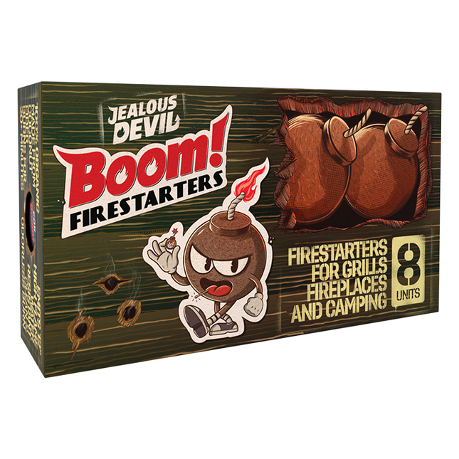 Jealous Devil Boom! Fire starters 8 pieces 