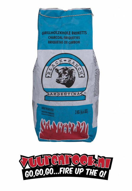 Black Ranch, RODE Quebracho (Argentinie) Briketten 18 kilo