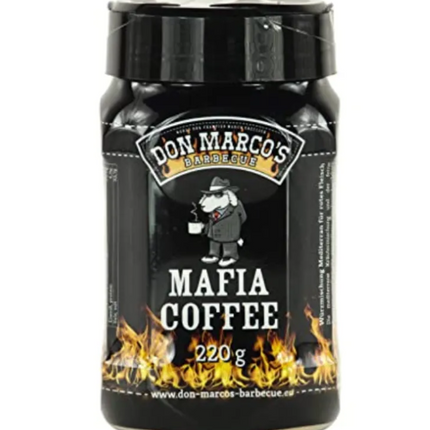 Don Marcos BBQ Mafia Coffee Rub 220 grams