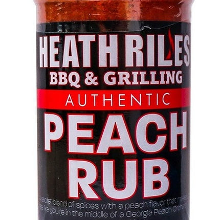 Heath BBQ Riles Peach Rub 10 oz