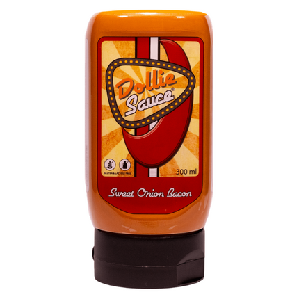 Dollie Sauce Sweet Onion Bacon Knijpfles 300 ml