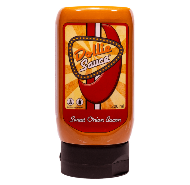 Dollie Sauce Sweet Onion Bacon Knijpfles 300 ml