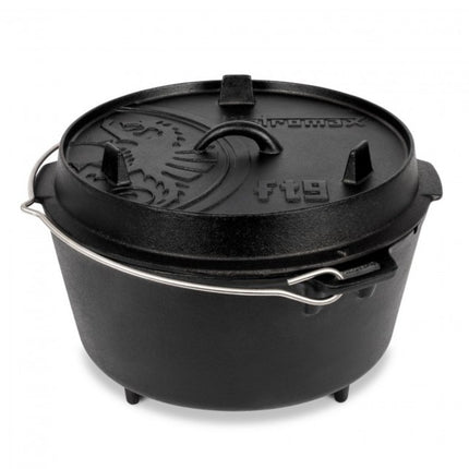 Petromax 9 Quarts / 7.5 Liter Dutch Oven with 3 legs