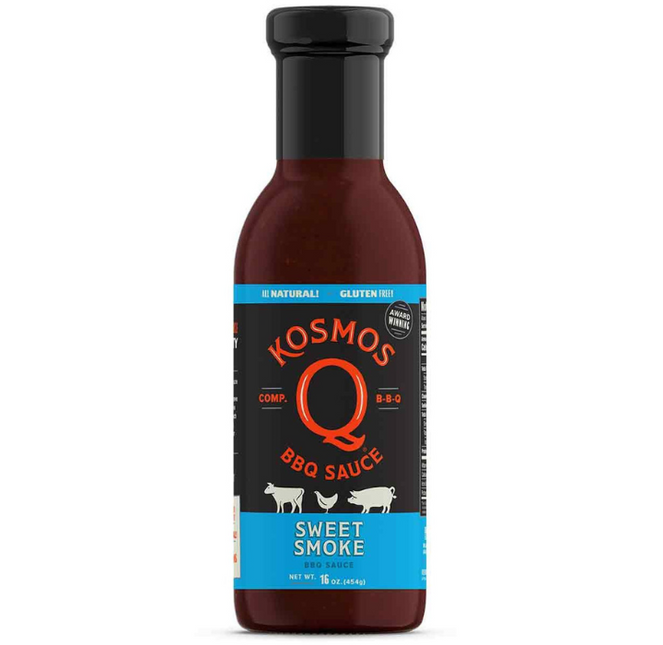 Kosmos Sweet Smoke BBQ Sauce 16oz