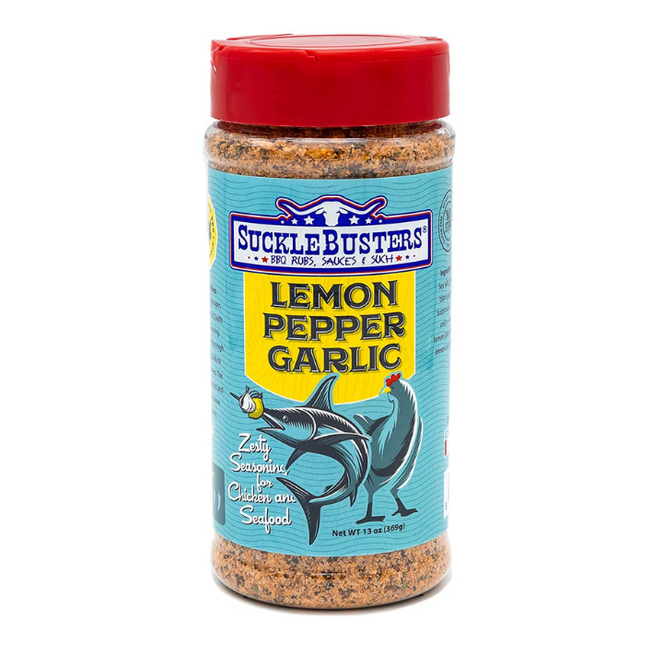 SuckleBusters Lemon Pepper Garlic 13oz