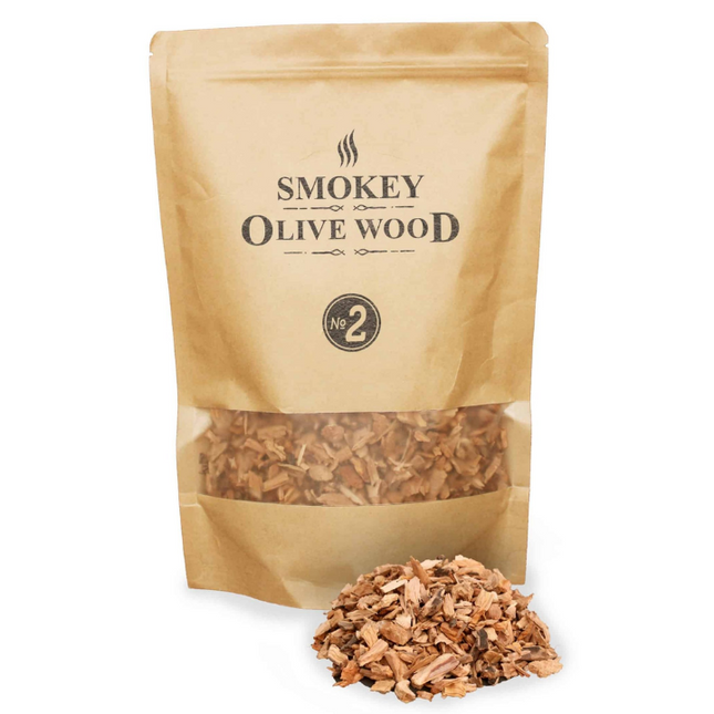 Smokey Olive Wood Olive Smoking Chips 1.7 Liter