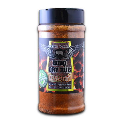 Croix Valley Kansas City BBQ Dry Rub 12 oz