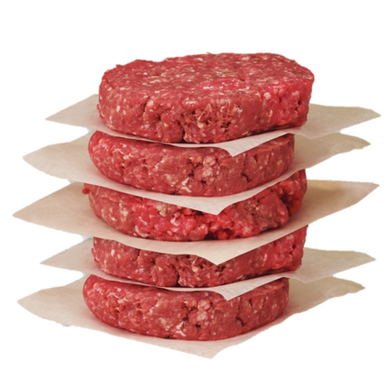 Grain Fed Black Angus Hamburger 5 x 120 grams