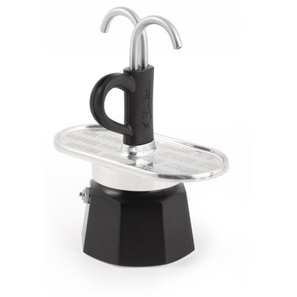 Bialetti Mini Express 2 Cups Zwart