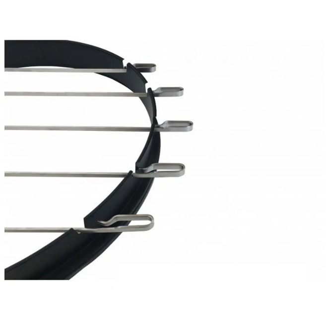 Grill-Rotisserie-Ring 57 cm mit Spieß-Set