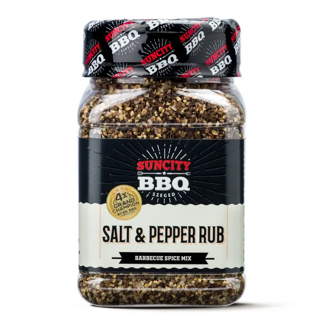 SunCity BBQ Salt &amp; Pepper Rub 280 Gramm