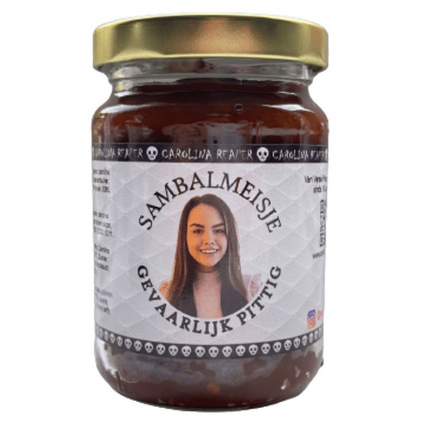 Sambalmeisje Sambal Gevaarlijk Pittig 200 gram