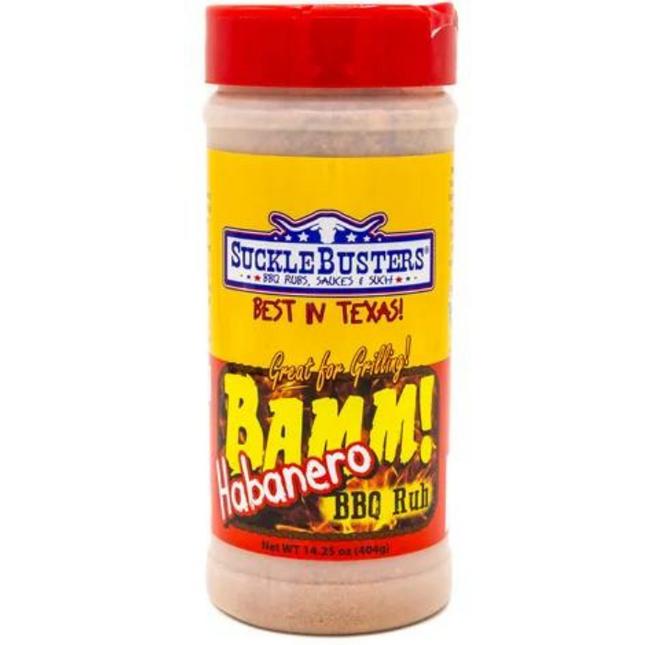 SuckleBusters Bamm! Habanero BBQ Rub 14.25oz