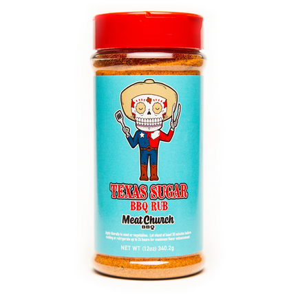 Meat Church Texas Sugar BBQ Rub 12 oz