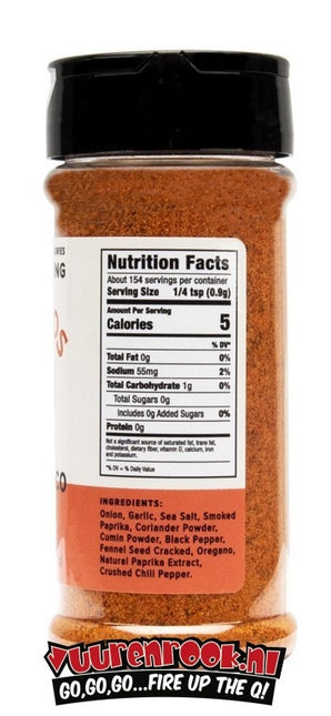 Kosmos Tasty Taco Sugar Free Clean Eating Seasoning 4.9oz