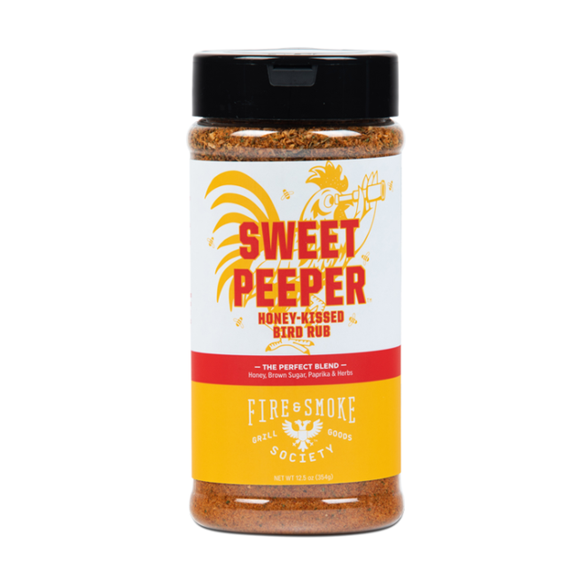 Fire&Smoke Fire & Smoke Sweet Peeper Honey Kissed Bird Rub 12,5 oz