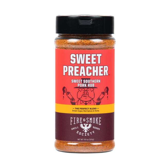 Fire&Smoke Fire & Smoke Sweet Preacher Sweet Southern Pork Rub 11,9 oz