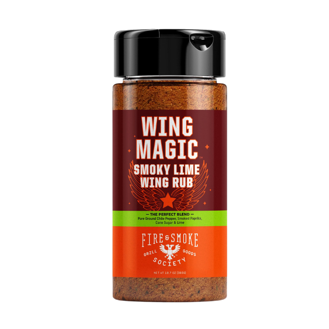 Fire&Smoke Fire & Smoke Wing Magic Smoky Lime Wing Rub 8,5 oz