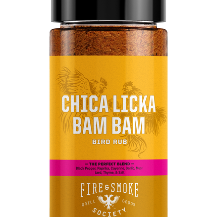 Fire&Smoke Fire&Smoke Chica Licka Bam Bam Bird Rub 10.7 oz