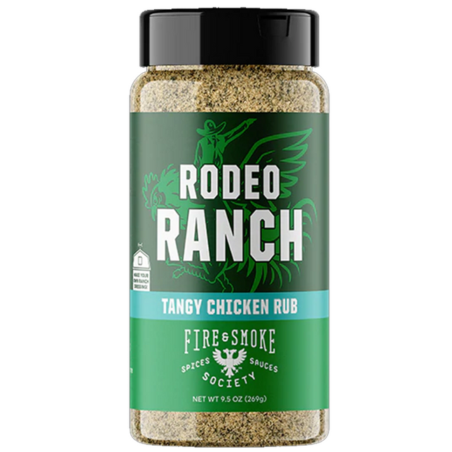 Fire&Smoke Fire&Smoke Rodeo Ranch Tangy Chicken Rub 9.5 oz
