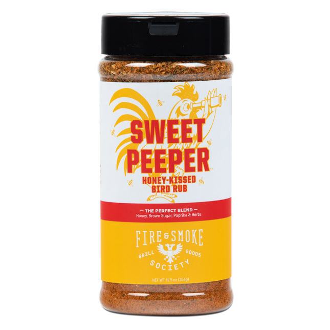 Fire&Smoke Fire&Smoke Sweet PeeperHoney Kissed Bird Rub 12.5 oz