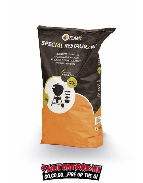 Flamy Flamy Horeca Acacia (Zuid Afrika Black Wattle) Houtskool 10 kilo