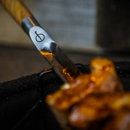 Forged Churrasco Forged Spies V-vorm 70 cm
