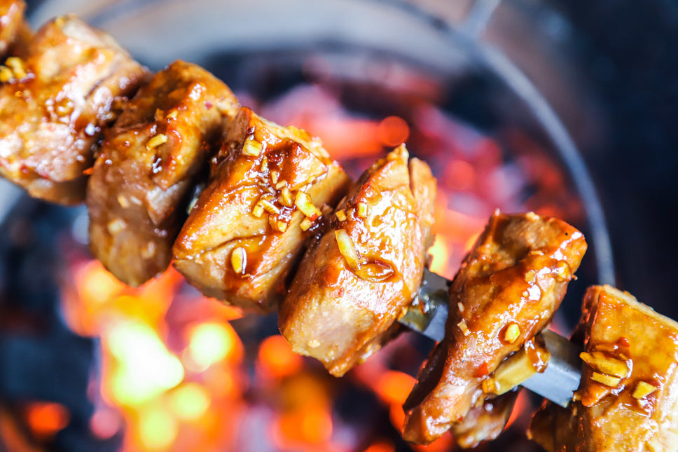 Forged Churrasco Forged Spies V-vorm 70 cm