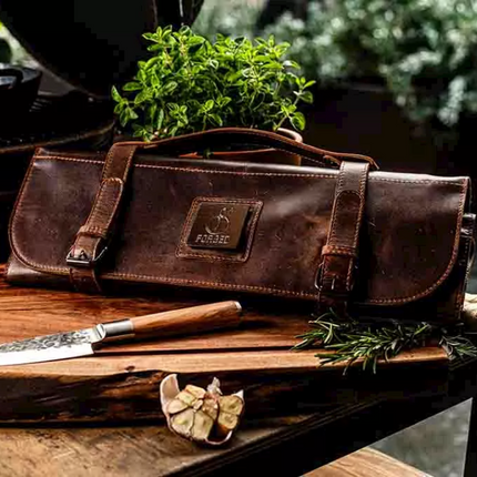 Forged Forged Foedraal / Messentas Bruin Leder