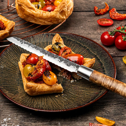 Forged Forged VG10 Universeel Mes Gekarteld