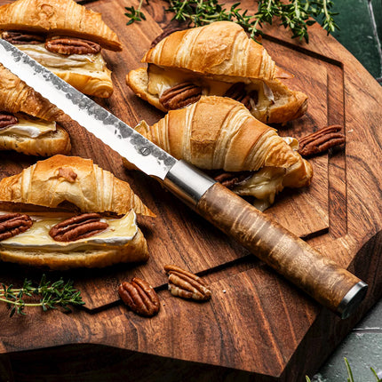 Forged Forged VG10 Universeel Mes Gekarteld